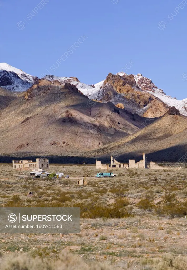 Rhyolite, Former Mining Town, Nevada, USA