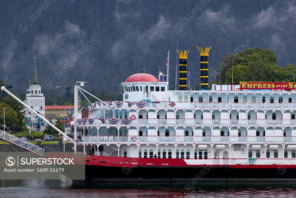 Empress of the North cruiseship, Sitka, Alaska, USA