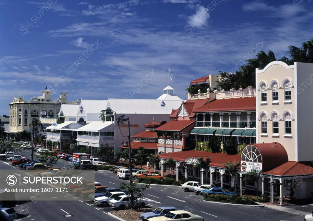 Lake Street shopping area, Cairns, Queensland, Australia