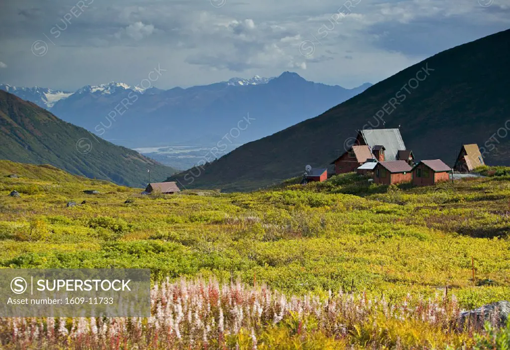 Independence Mine (abandoned Gold mine) Hatcher Pass, Alaska, USA