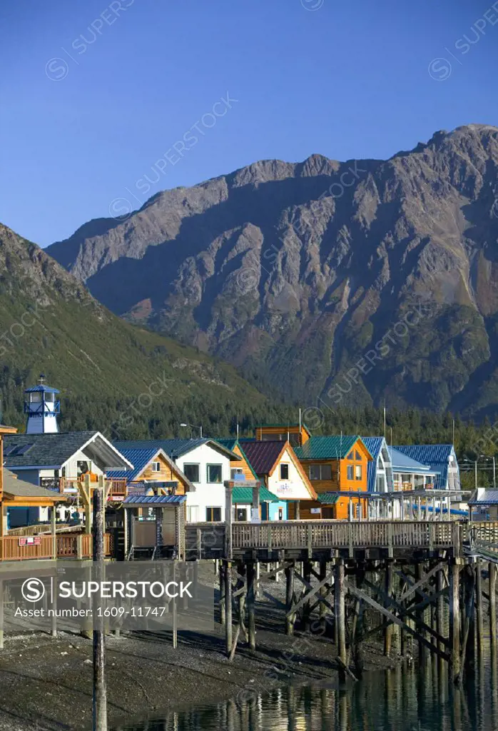 Harbour, Seward, Kenai Peninsula, Alaska, USA