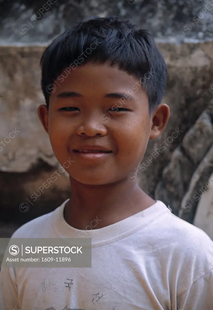 Portrait of Boy, Cambodia