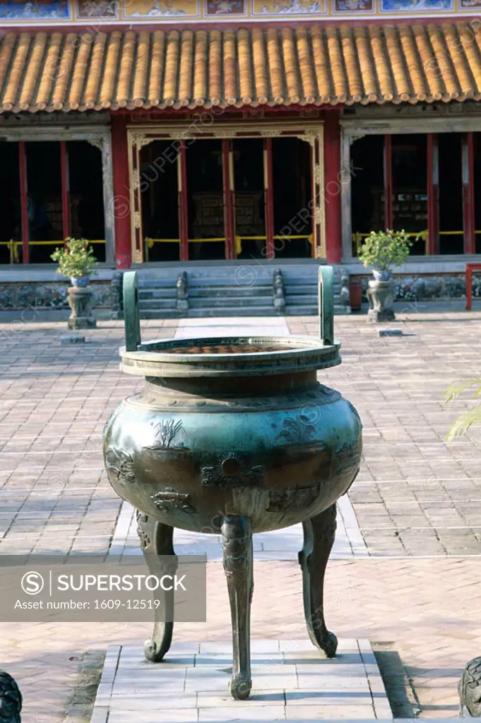 The Citadel / Imperial Palace / Bronze Dynastic Urns, Hue, Vietnam
