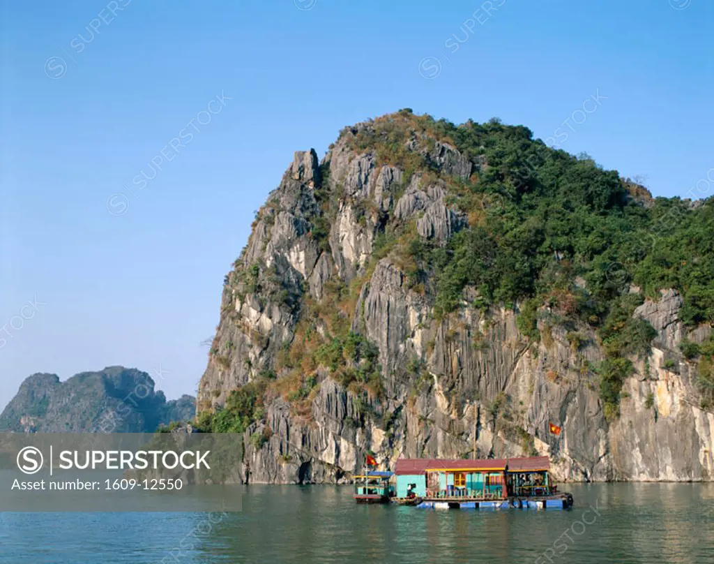 Halong Bay / Karst Limestone Rocks / House Boats, Vietnam