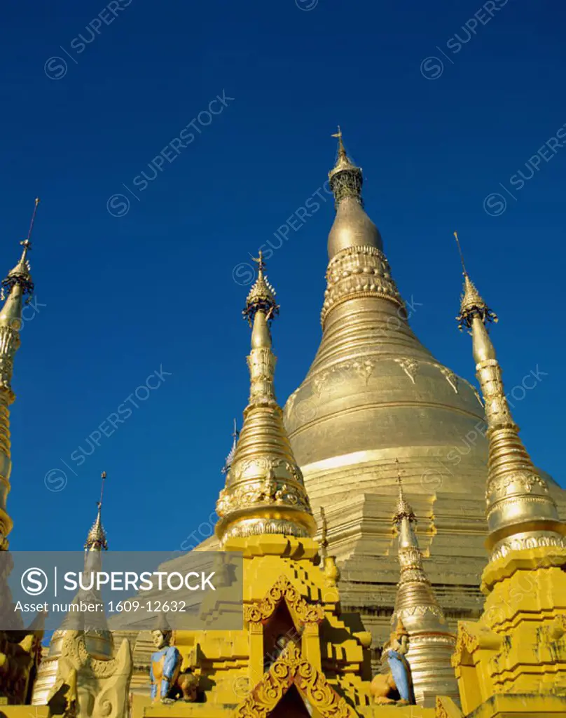 Shwedagon Pagoda / Gold Stupa, Yangon, Myanmar (Burma)