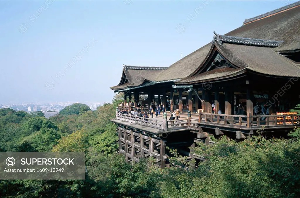 Kiyomizu Temple (Kiyomizu-dera), Kyoto, Honshu, Japan