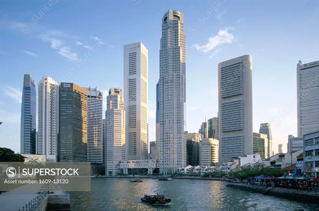 City Skyline / Financial District / Clarke Quay & Singapore River, Singapore