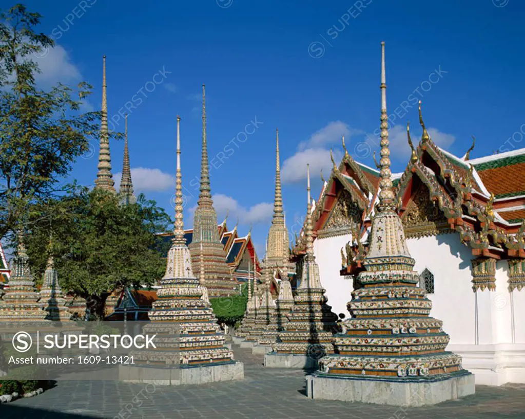 Wat Pho / Chedis, Bangkok, Thailand