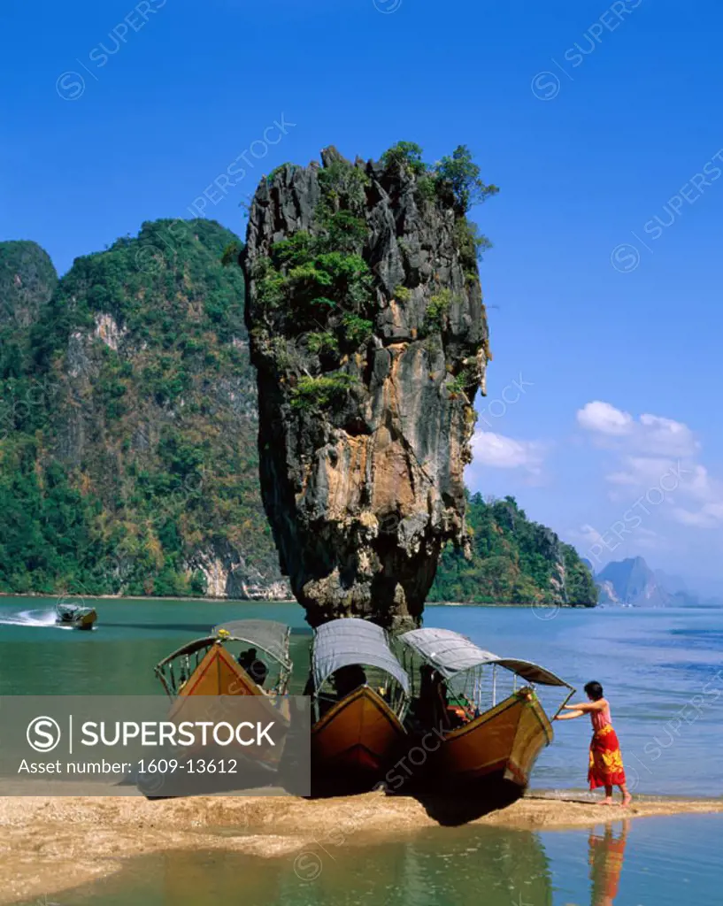 Phangnga Bay / James Bond Island (Ko Khao Phing Kan), Phuket, Thailand