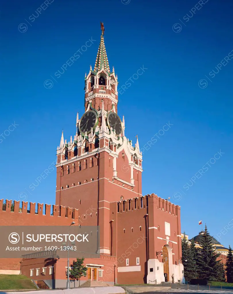 Kremlin / Saviour Tower (Spasskaya Tower), Moscow, Russia