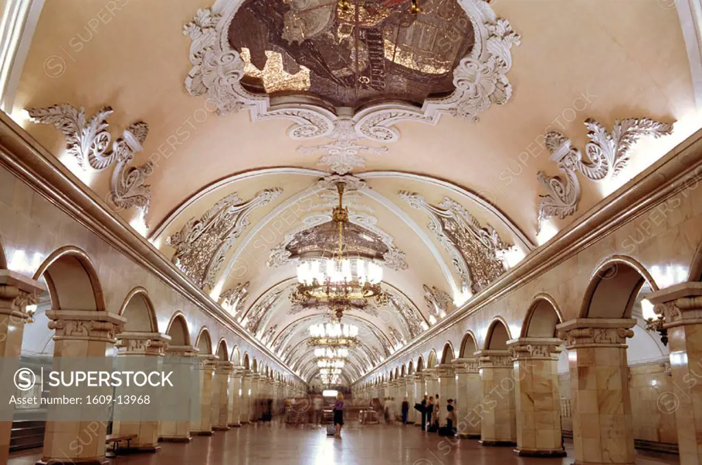 Moscow Subway, Moscow, Russia