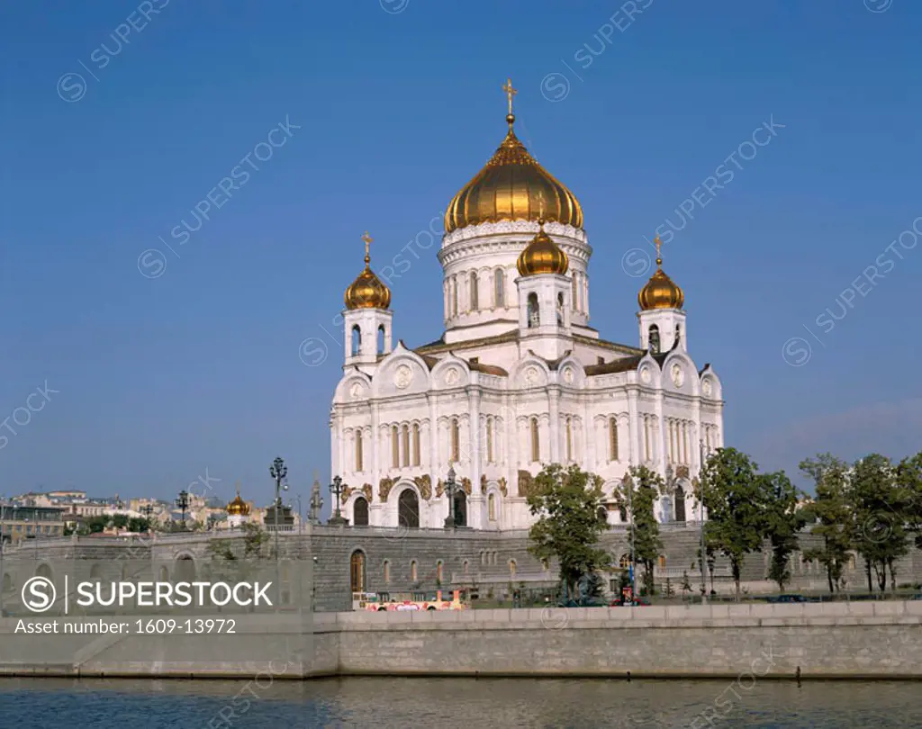 Church of Christ The Saviour & Moskva River, Moscow, Russia
