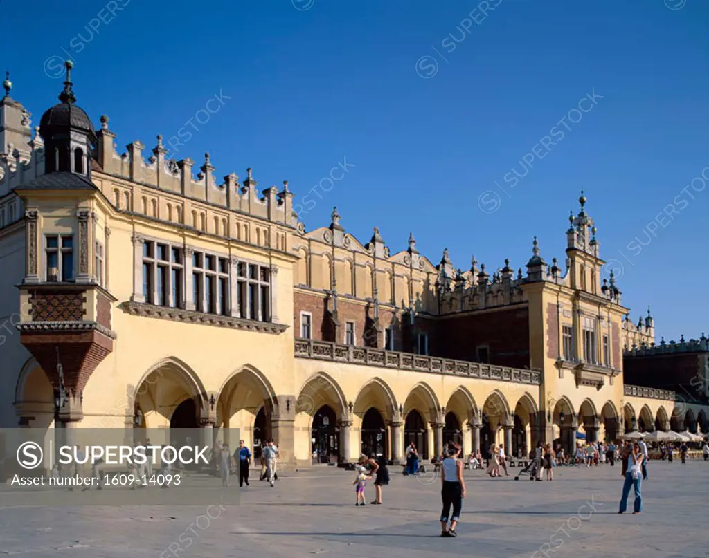 Main Market Square / The Cloth Hall, Cracow (Krakow), Poland