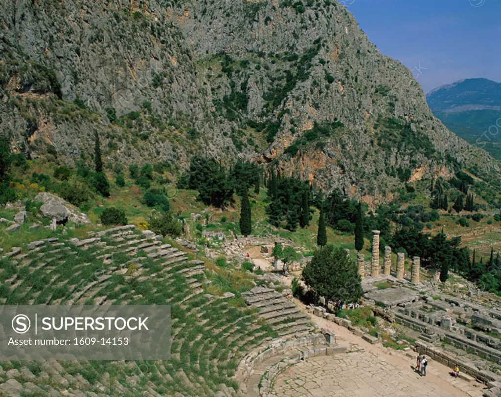 Delphi & Mount Parnassus, Delphi, Greece