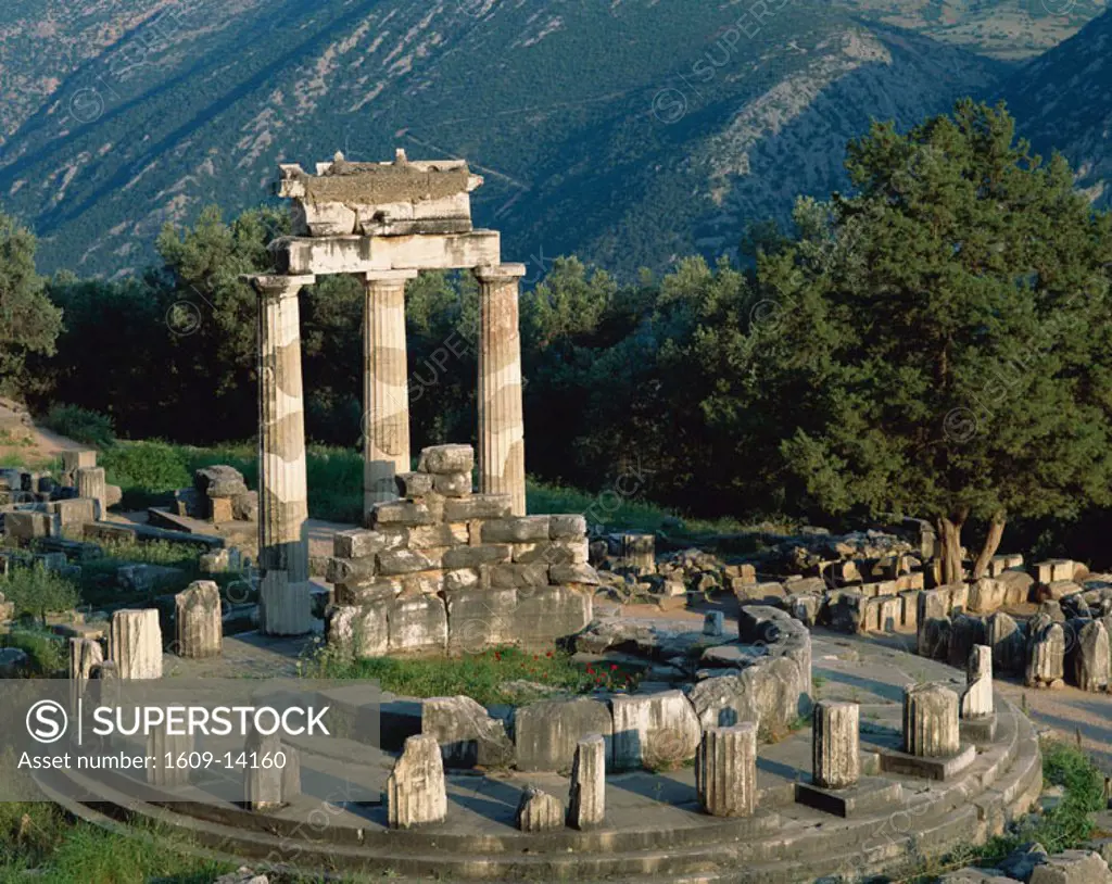 Sanctuary of Athena Pronaia / Tholos Temple, Delphi, Greece