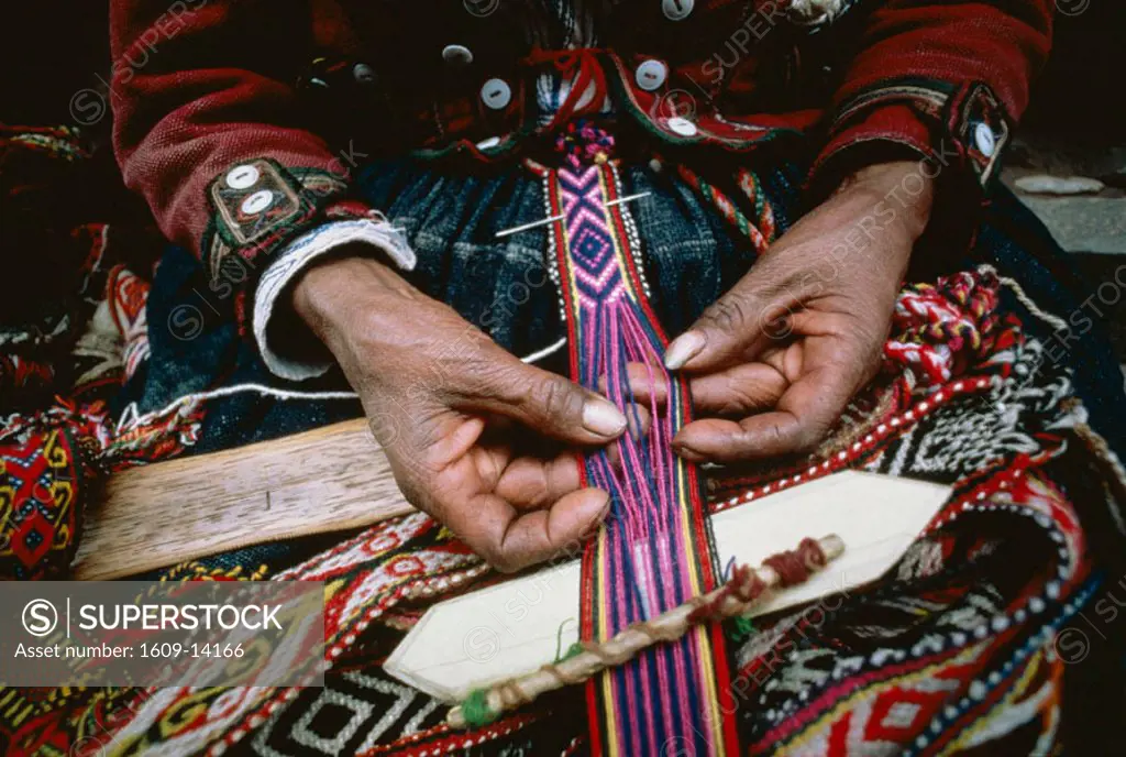 Weaving Detail, Cuzco, Peru