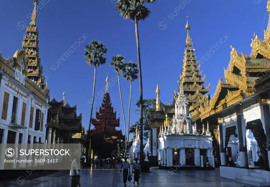 Shwedagon Paya, Rangoon, Myanmar (Burma)