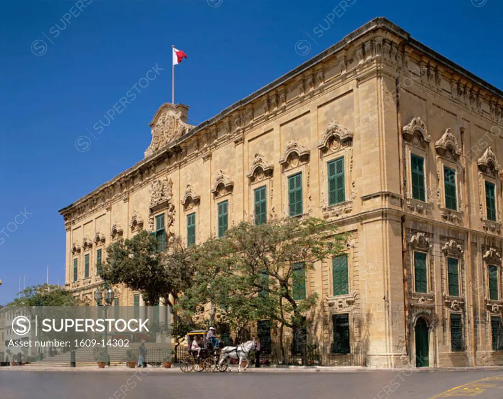The Auberge De Castille Building, Valetta, Malta