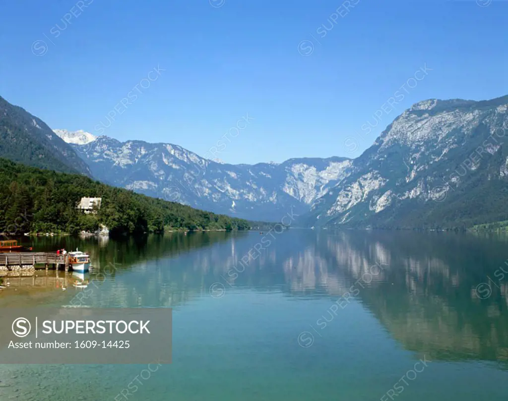 Lake Bohinj & The Julian Alps, Bohinj, Gorenjska Region, Slovenia