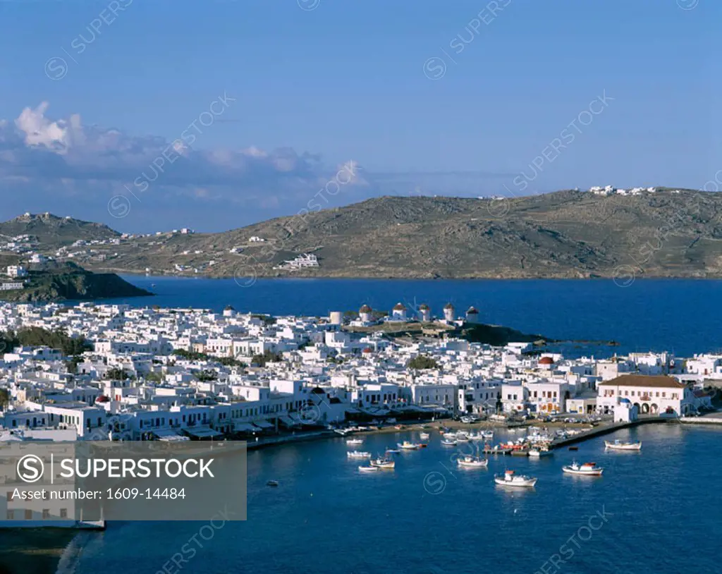 Town View, Mykonos, Cyclades Islands, Greece