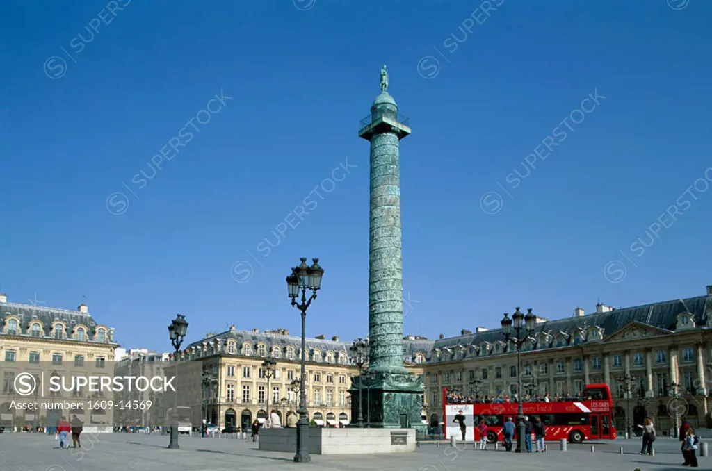 Place Vendome / Column of Napoleon, Paris, France