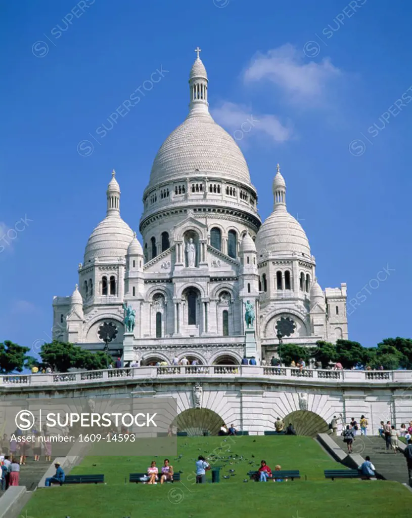 Sacre-Coeur (Basilique du Sacre-Coeur), Paris, France