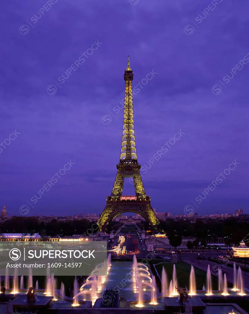 Eiffel Tower (Tour Eiffel), Paris, France