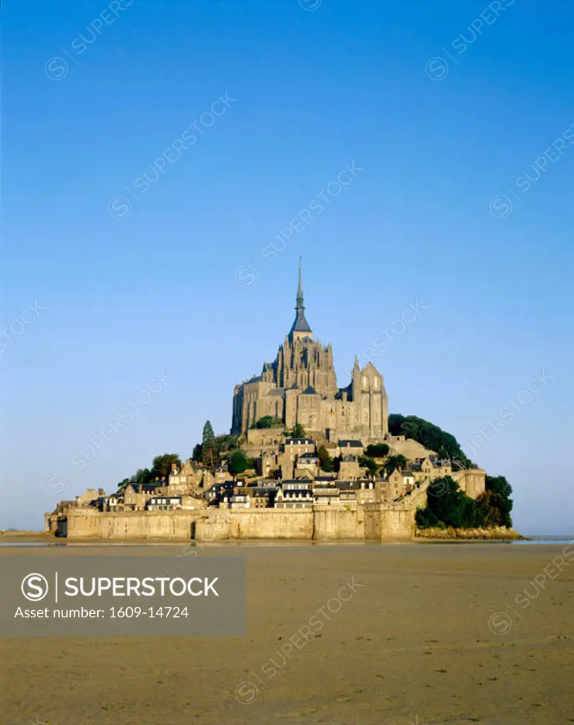 Mont-St.-Michel (Abbaye de Mont-St.-Michel), Mont-St.-Michel, Normandy, France