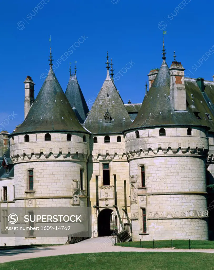 Chaumont Castle (Chateau de Chaumont), Chaumont, Loire Valley, France