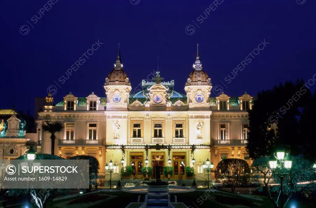 Monte Carlo Casino, Monaco / Monte Carlo, Cote D´Azur, France