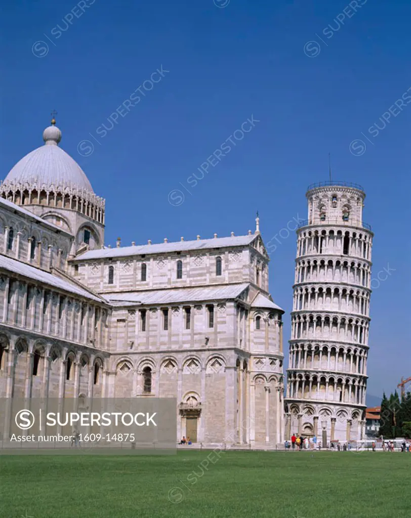 Campo dei Miracoli / Leaning Tower (Torre Pendente) & Duomo, Pisa, Tuscany (Toscana), Italy