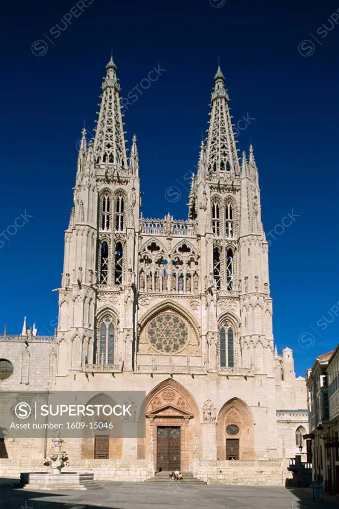 Burgos Cathedral, Burgos, Castilla y Leon, Spain