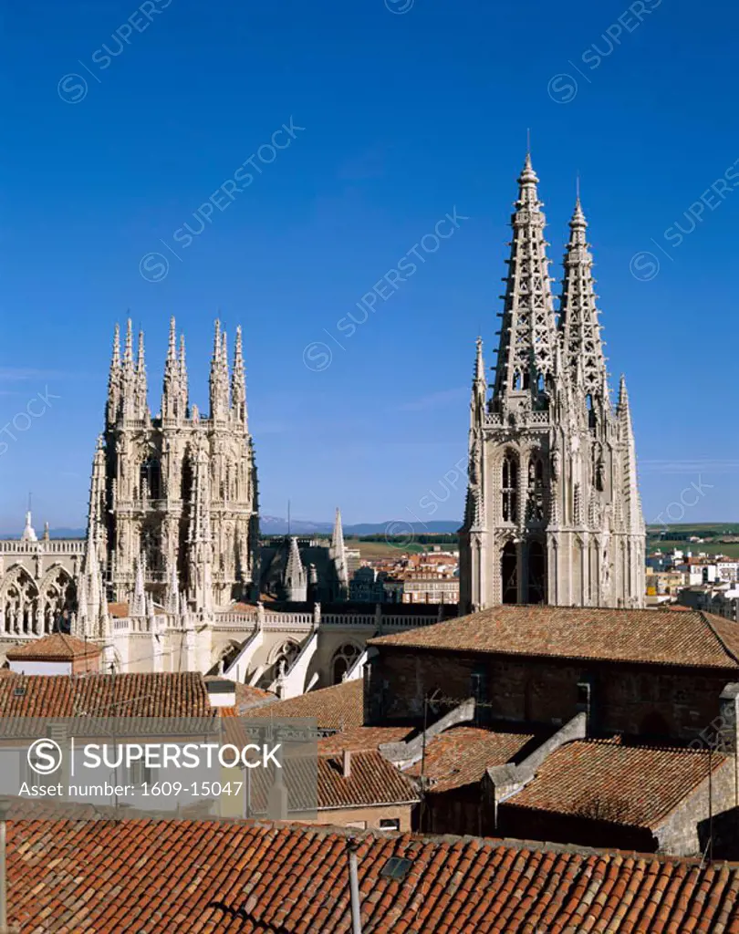 Burgos Cathedral, Burgos, Castilla y Leon, Spain