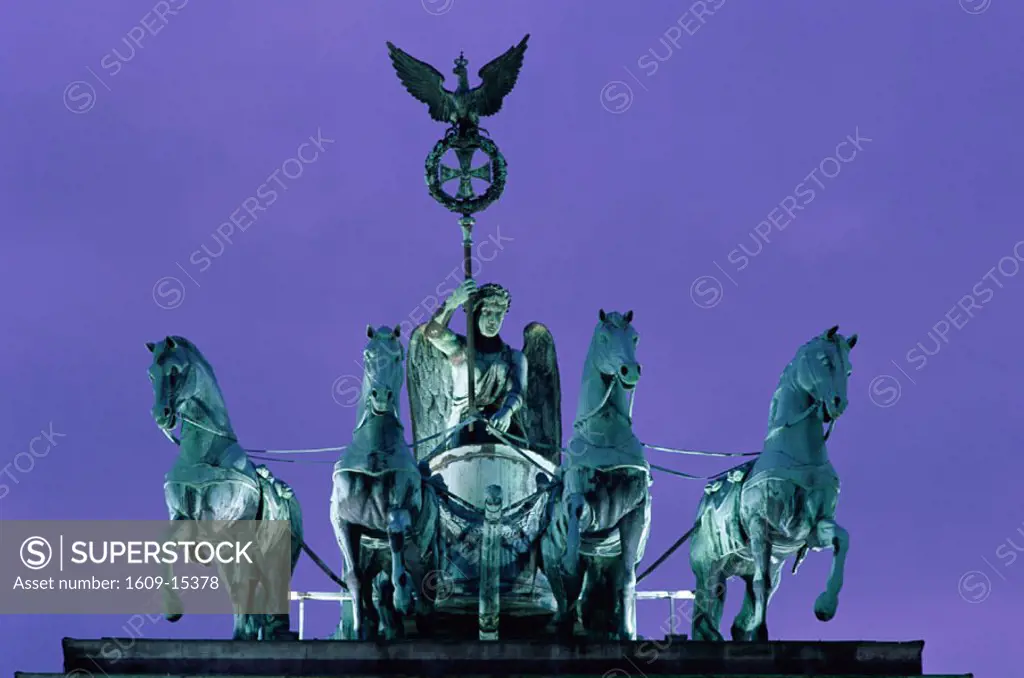 Brandenburg Gate / Quadriga Chariot, Berlin, Germany