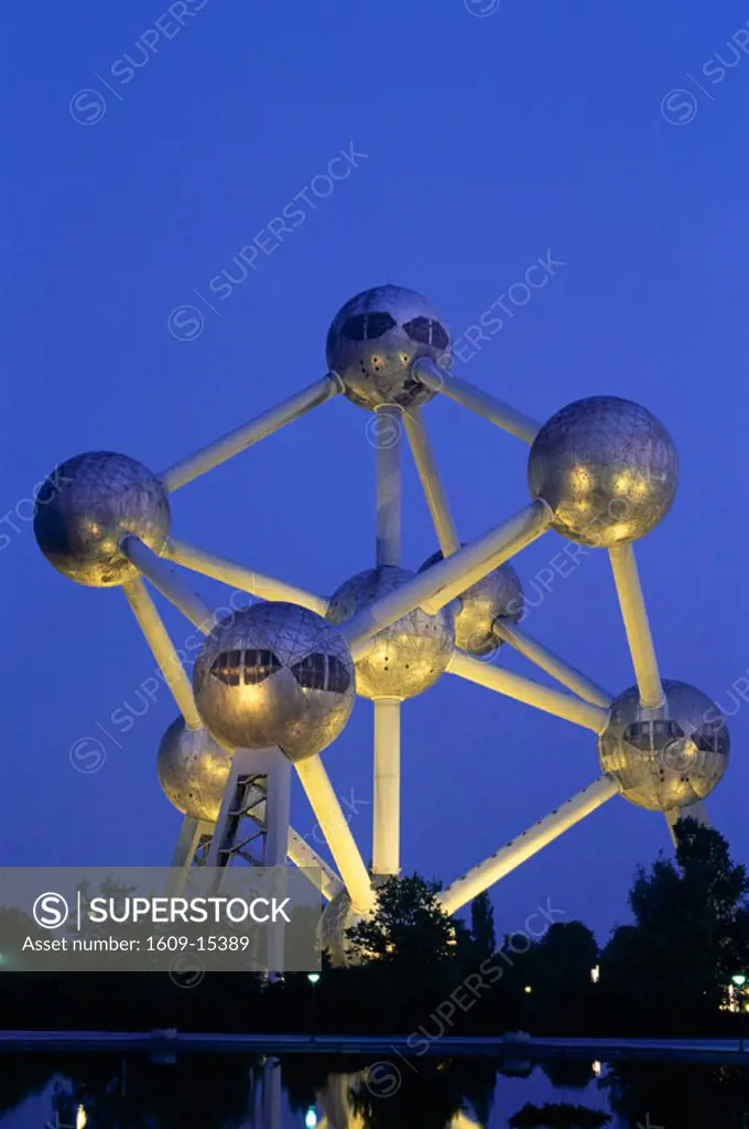 Atomium / Night View, Brussels, Belgium