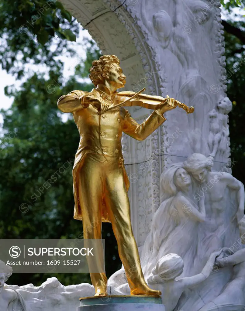 Johann Strauss Statue, Vienna, Austria