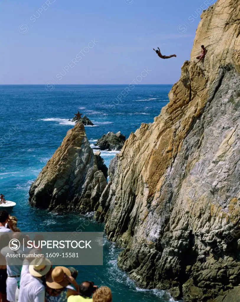 La Quebrada / Cliff Diver, Acapulco, Mexico