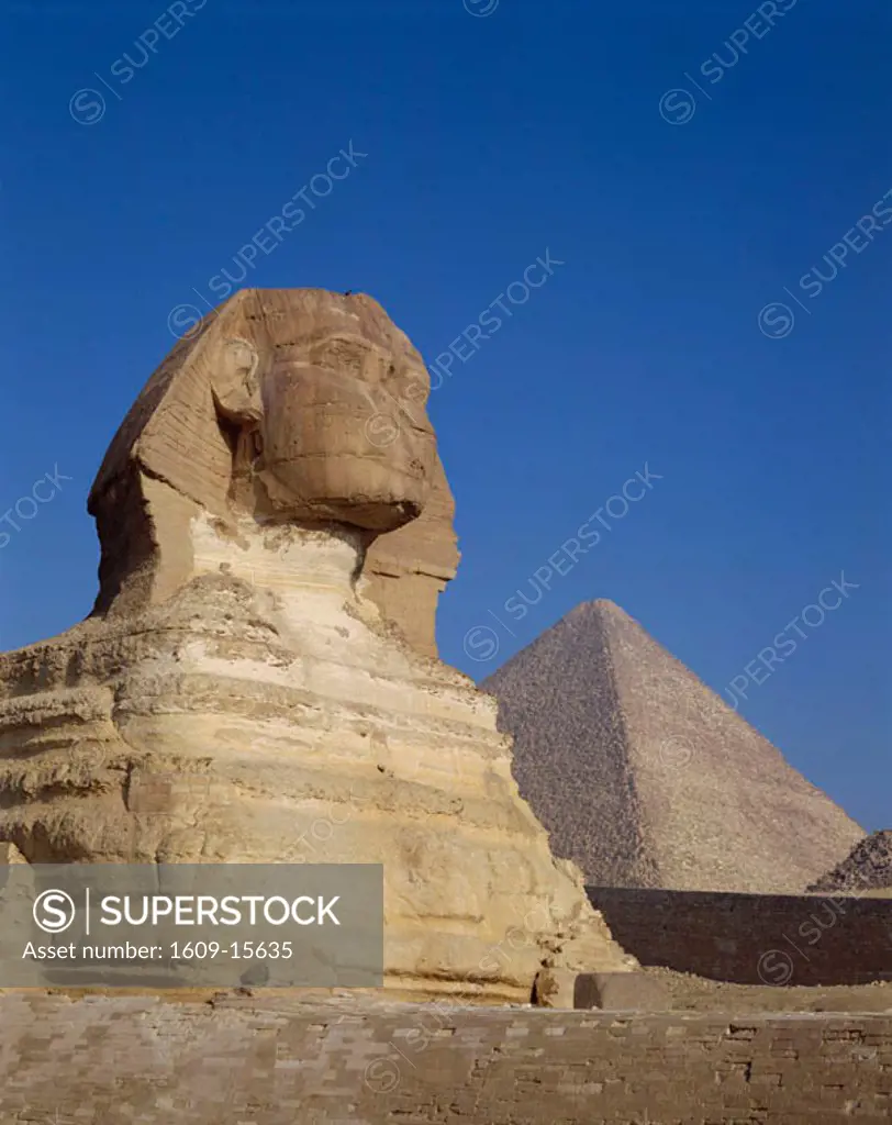 Great Sphinx & Pyramids, Giza, Egypt