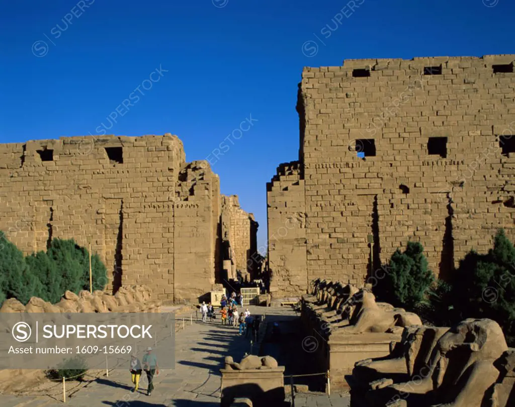 Karnak Temple / Avenue of the Sphinxes, Luxor, Egypt