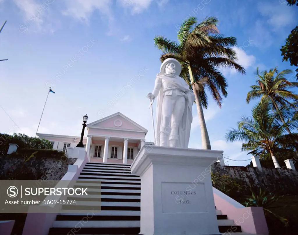 Columbus Statue, Nassau, Bahamas, Caribbean Islands