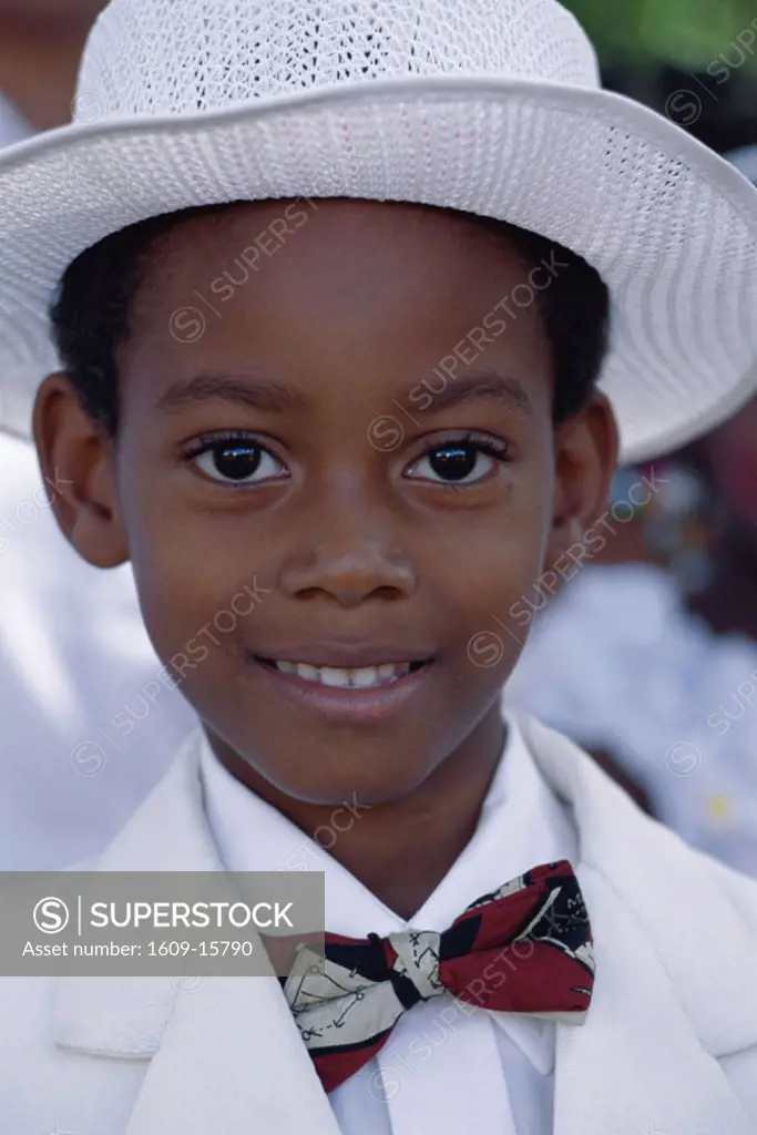 Carnival / Caribbean Boy / Portrait  , St.Lucia, Caribbean Islands