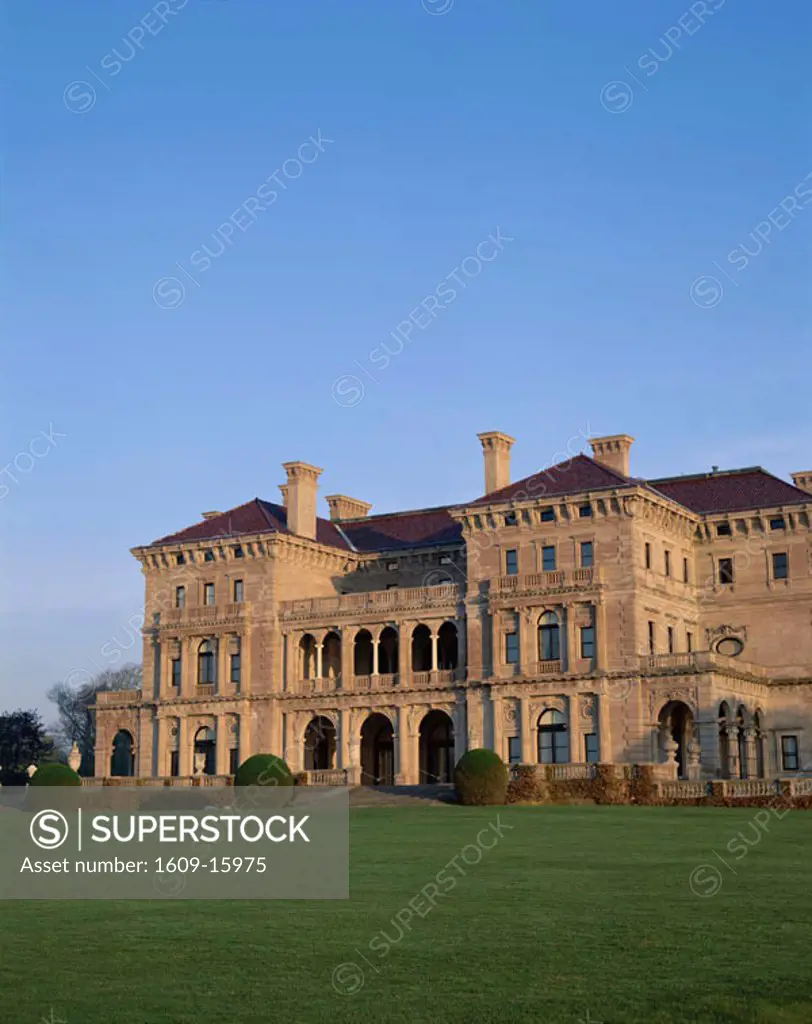 Breakers Mansion / Owned by Cornelius Vanderbilt, Newport, New England / Rhode Island, USA