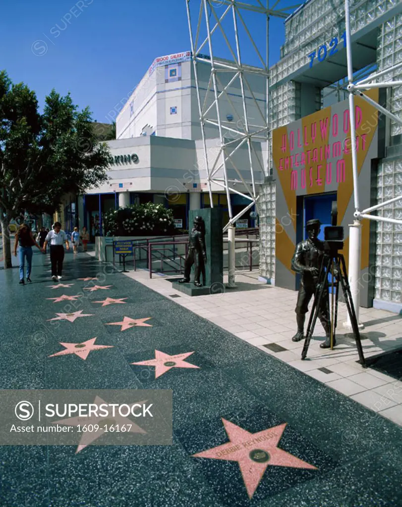 Hollywood / Hollywood Boulevard / Walk of Fame, Los Angeles, California, USA