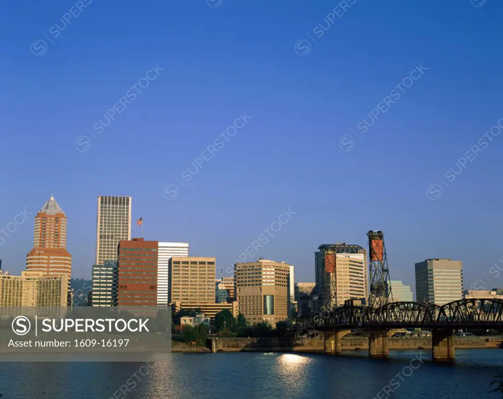 City Skyline, Portland, Oregon, USA