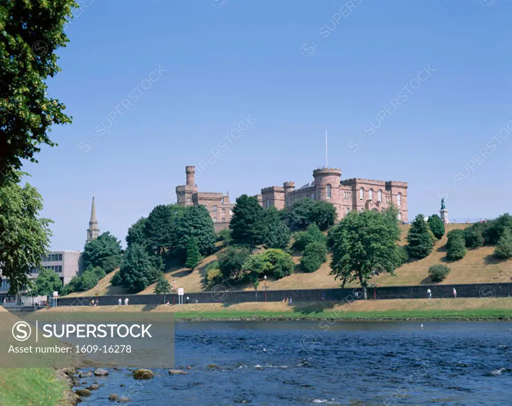Inverness Castle & Ness River, Inverness, Scotland