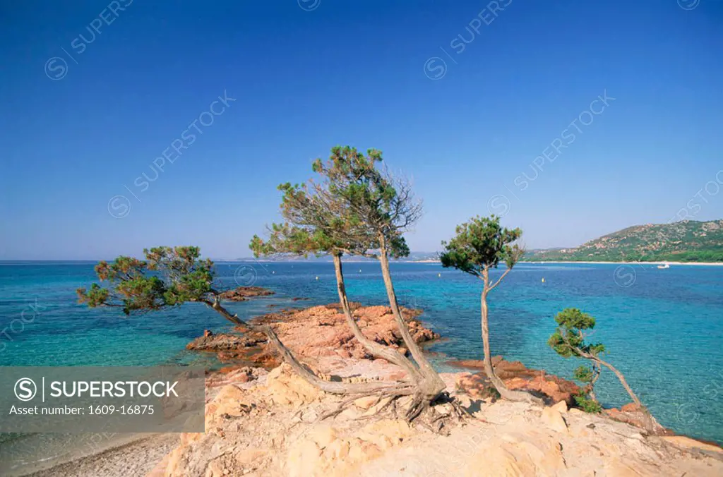 France, Corsica, Santa Guilia Beach