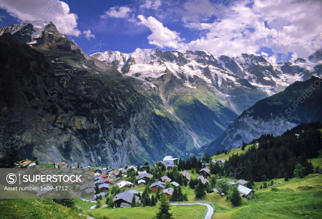 Murren Berner Oberland Switzerland