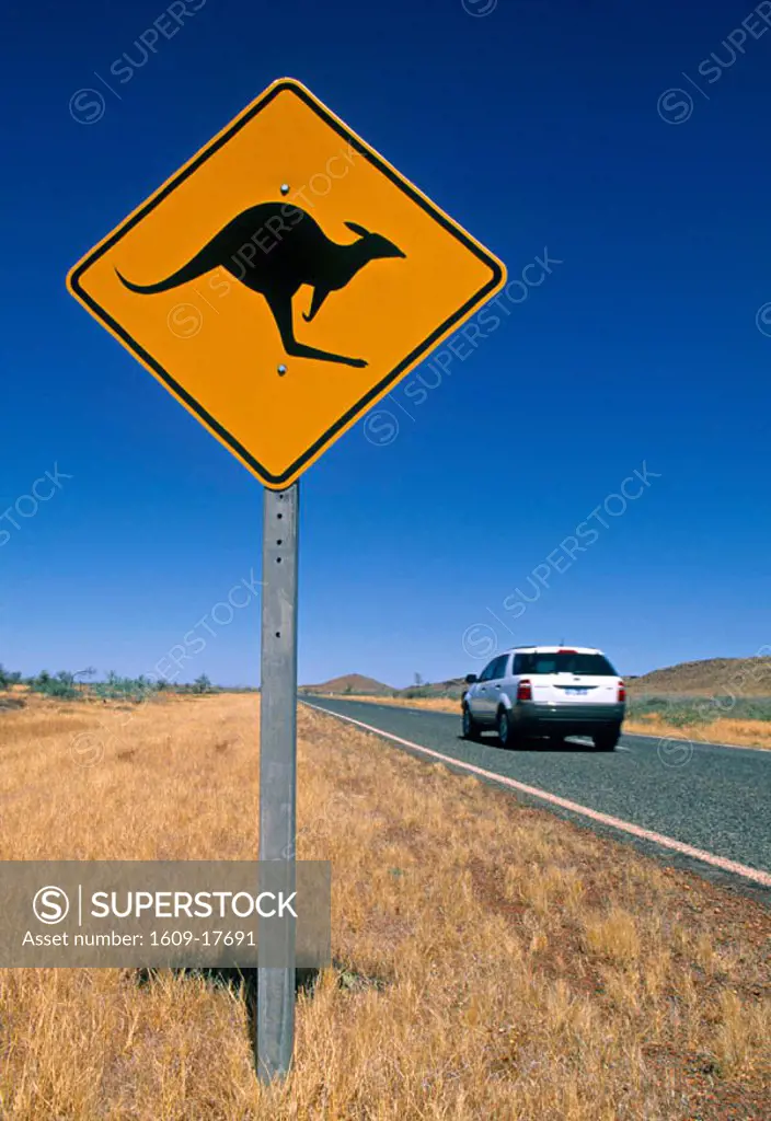 Road Sign, Western Australia, Australia