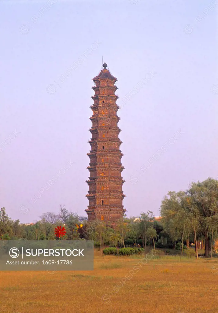 Iron Pagoda,  Kaifeng, Henan Province, China