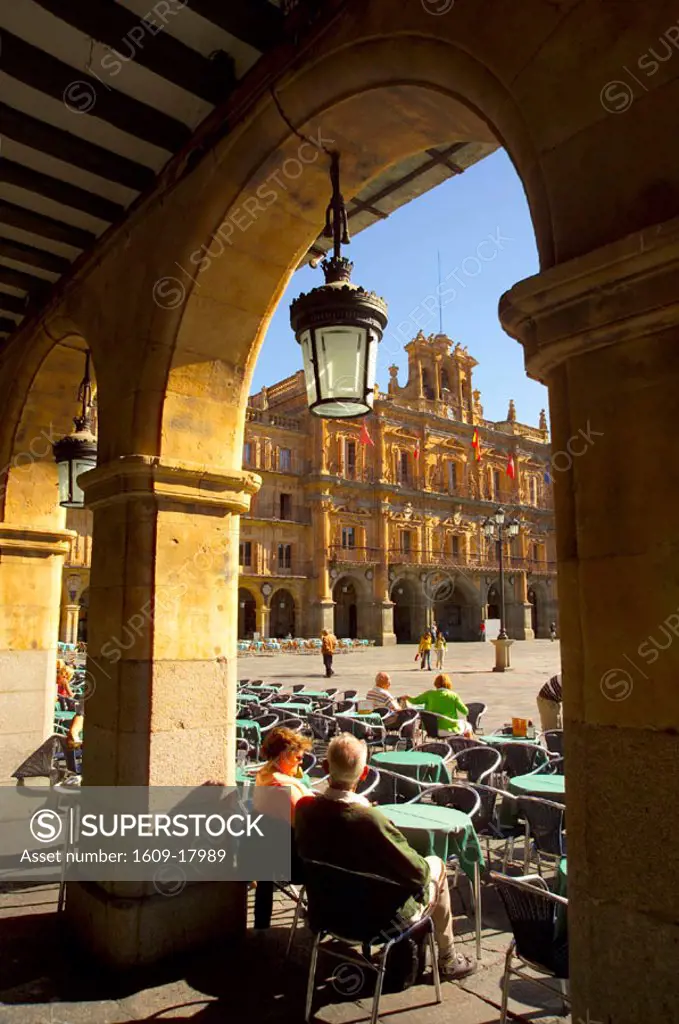 Plaza Mayor, Salamanca, Castilla y Leon, Spain